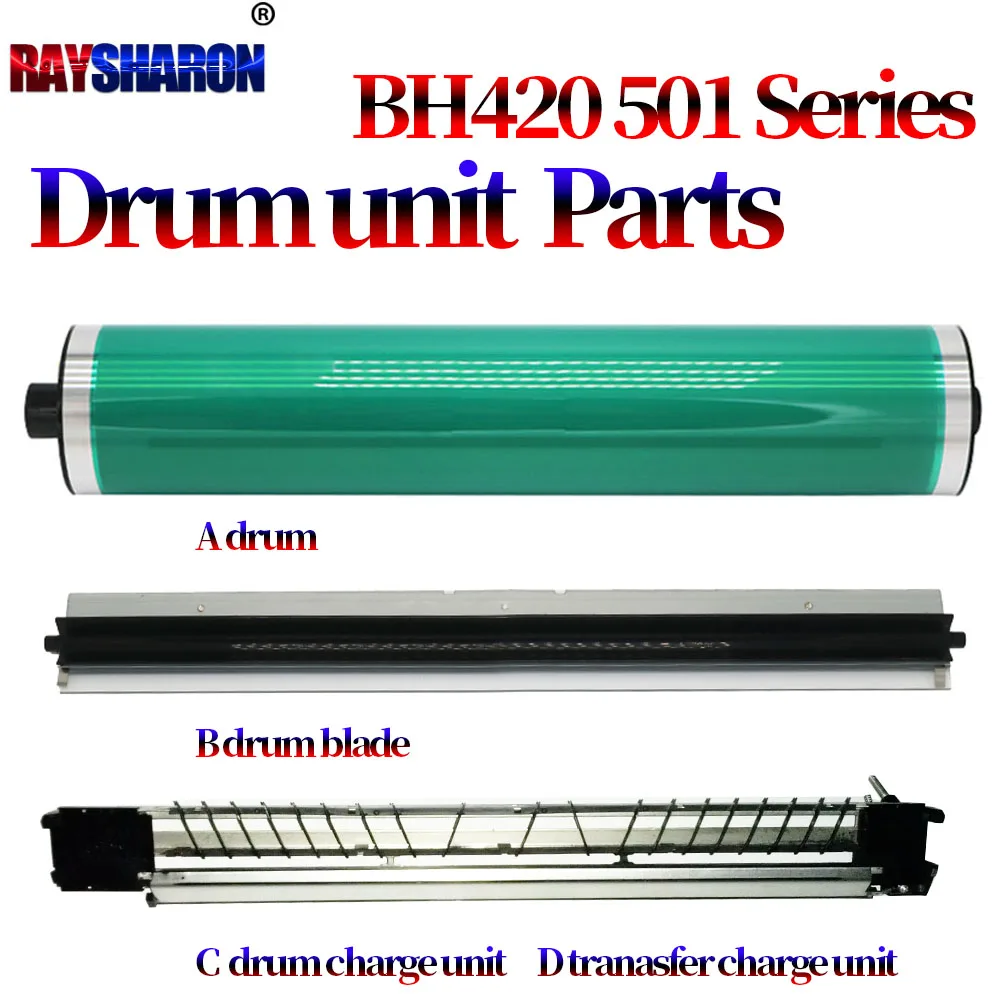 OPC Drum Blade Charge Unit For Use in Konica Minolta Bizhub 360 420 500 361 421 501 K7145 Aurora AD508 AD506 AD428 AD426 ADT508