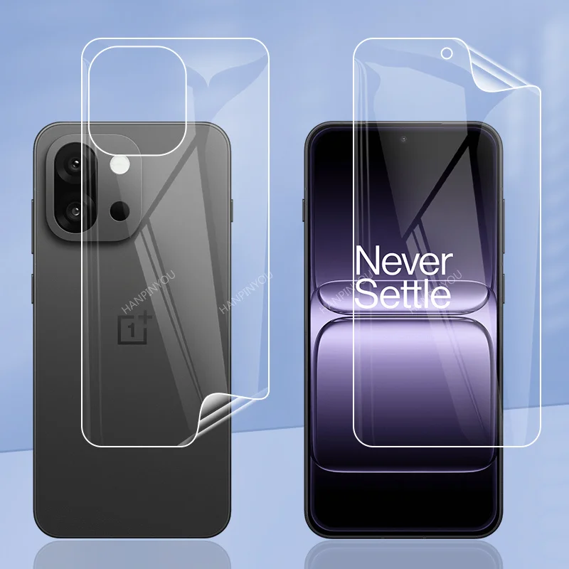 

For OnePlus 13T 13s 5G 6.32" Clear TPU / Matte Anti-Fingerprints Hydrogel Full Cover Soft Screen Protector Film