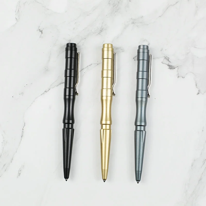 Tactical Pen Writing Smooth Emergency Broken Windows Self Defense EDC Multi-Function Pen