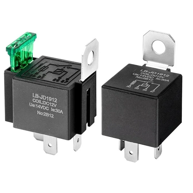 For automotive relay 12V24V high current with 4 feet 5 feet 80A automotive with plug-in relay