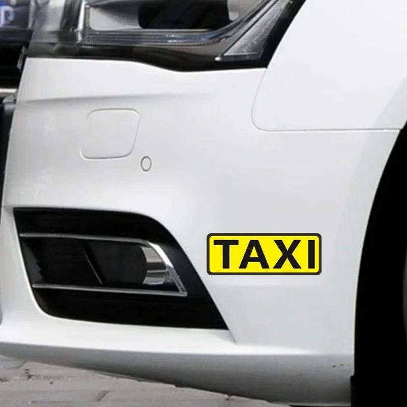 TAXI Waterproof Vinyl Sticker Decal Universal Auto‑Styling For Car Bumper Motorcycle Multi‑Purpose Vehicle Decor Accessories