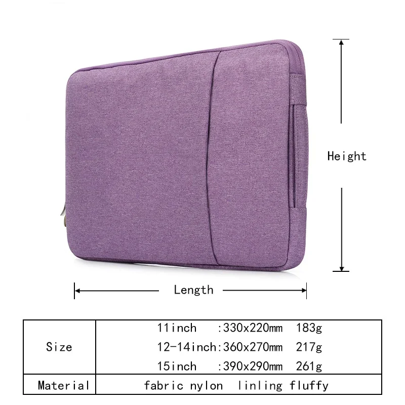 Unisex Laptop Bag Sleeve Notebook Case For 12 13 14 15.6 inch HP Xiaomi Huawei Lenovo Macbook Laptop Cover initial name Series