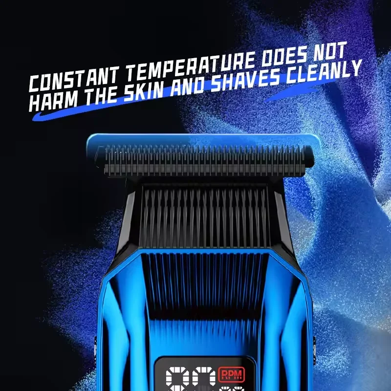 Kemei المهنية مقص الشعر الكهربائية عدة قابلة للشحن الشعر المتقلب ماكينة حلاقة للرجال USB شحن اللحية الحلاقة KM-2797 KM-1102