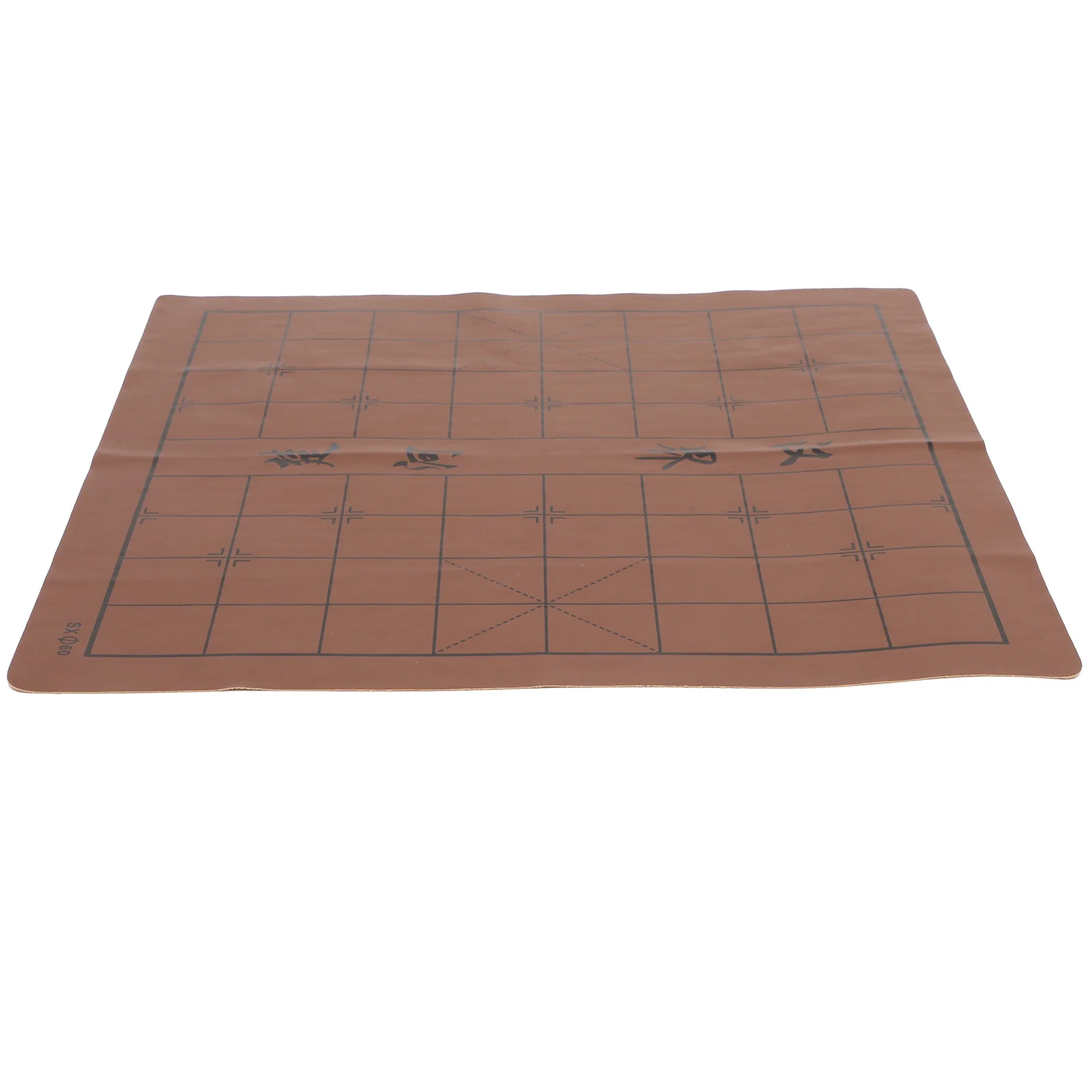 

Chess Board for Adults Boards with Handle Game Chessboard PU Plate Portable Accessory