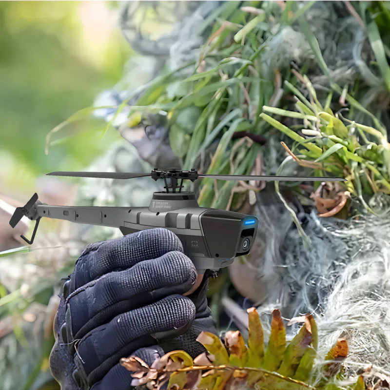 

Черная пчела C128 четырехсторонний одиночный пропеллер без летающего вертолета Дрон с дистанционным управлением для аэрофотосъемки Маленькая радиоуправляемая игрушка-самолет