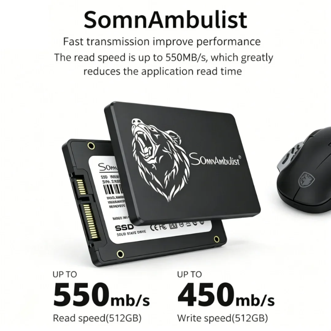 

Internal SSD Must Buy Large Cache Design Fast Response SomnAmbulist 2.5 Sata3 480GB 960GB 128GB 512GB 1TB 2TB for Desktop PC