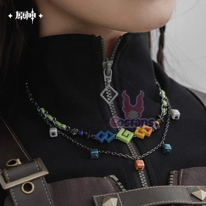 

[Official] Kinich Necklace Original Game Genshin Impact Kinich Theme Impression Serie Double layered short necklace Cosplay