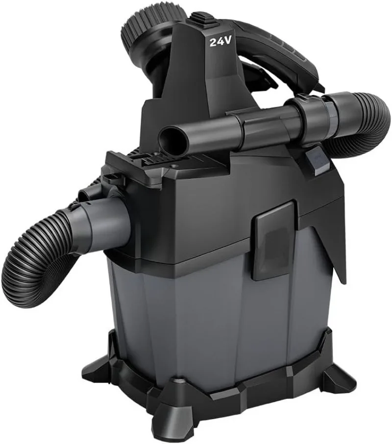 

24V Brushless 1.6 Gallon Wet/Dry Tool Only Vacuum Cleaner, Grey