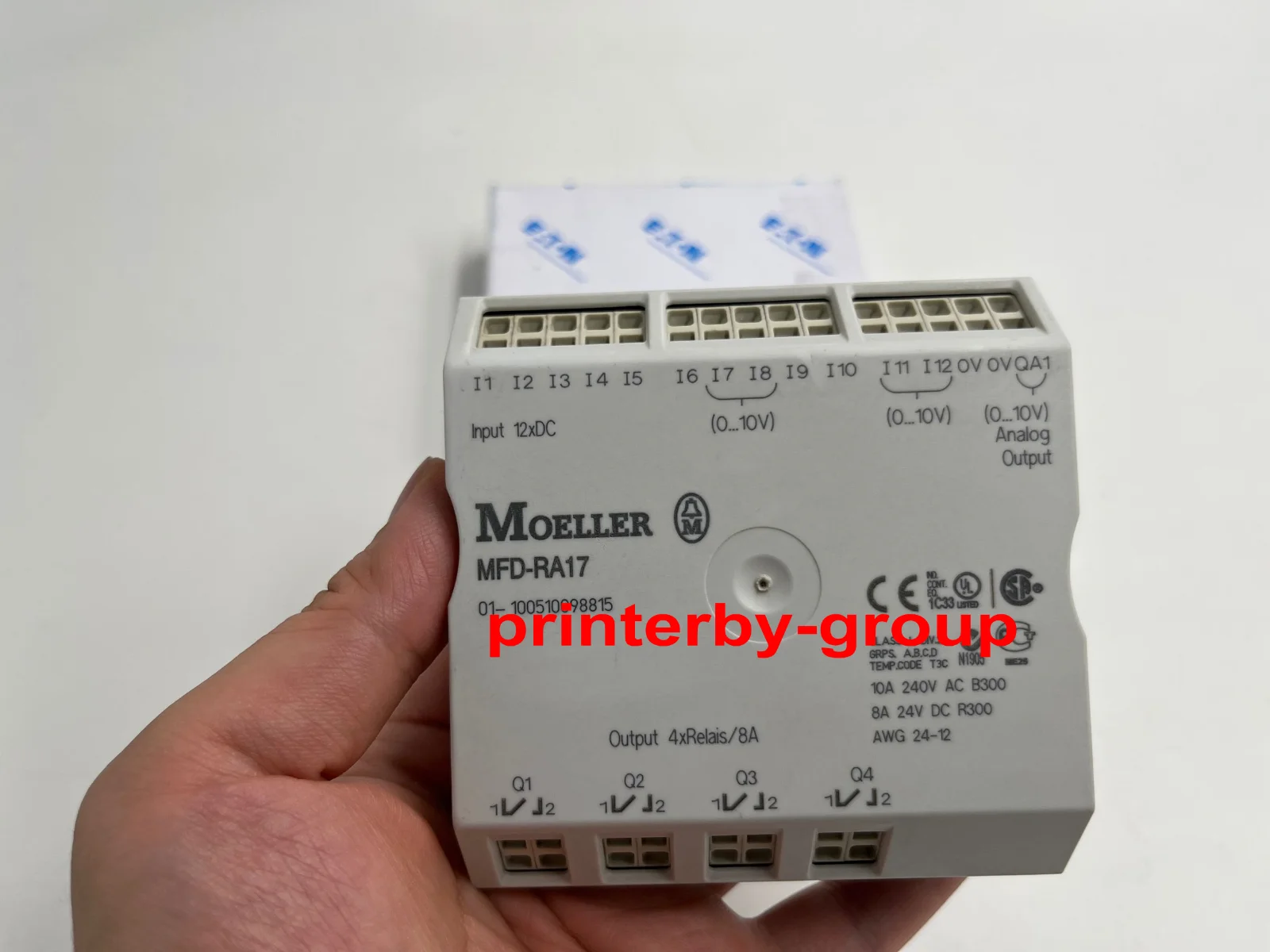 

100% NEW MOELLER EATON MFD-RA17 in BOX