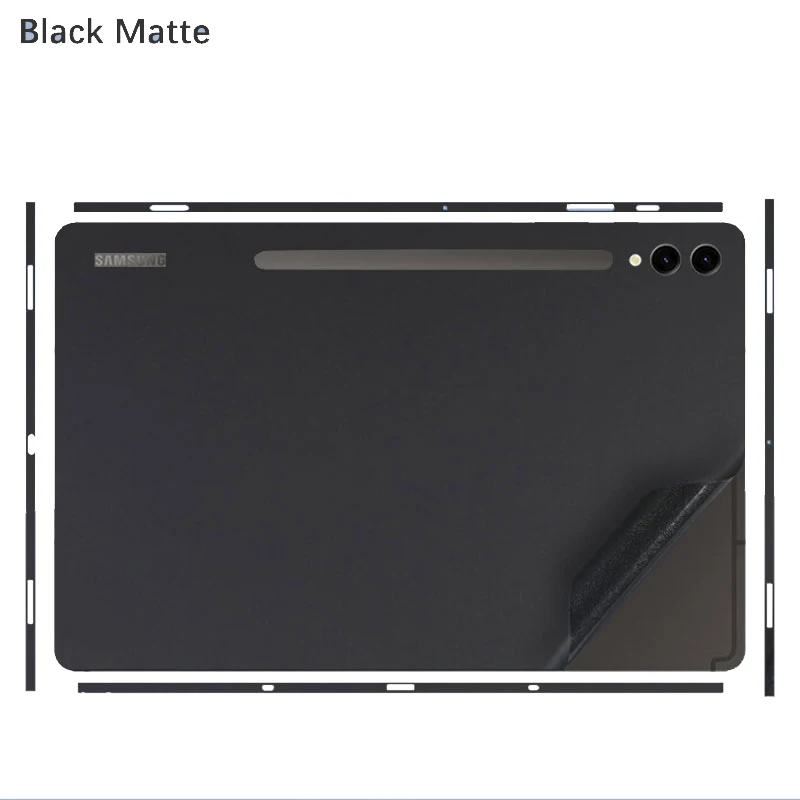 Pre-cut 1PCS Back+Side Skin Vinyl Sticker Cover Film For Samsung Tab S9 FE 11" FE+ Plus 12.4" ULTRA 14.6-inch