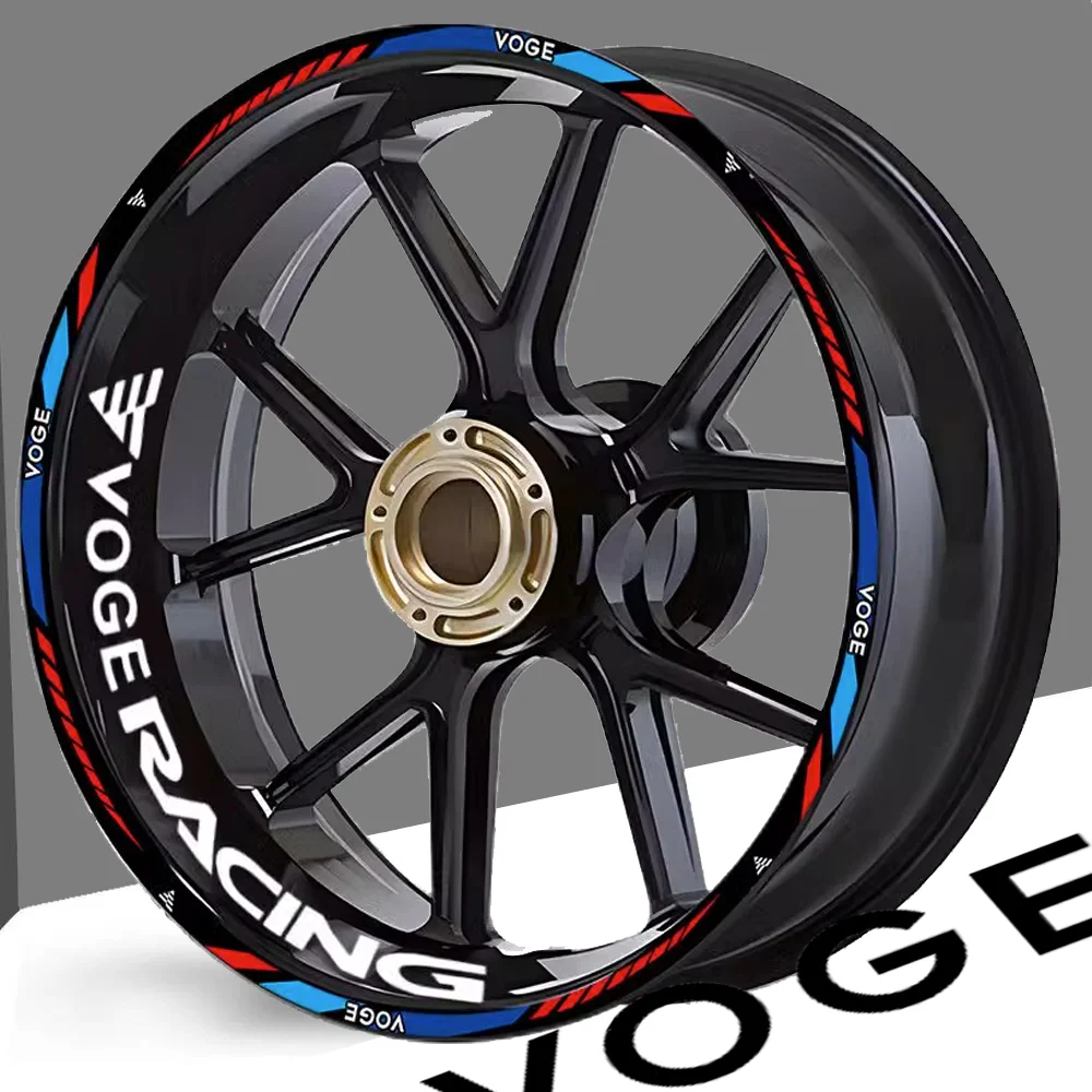 Motorcycle 17 Rim Wheels Tires Stickers For Voge Rally AC RR DS R DSX 500ds 500AC 300RR 300R 300AC 250RR 650 525 500 350 300 250