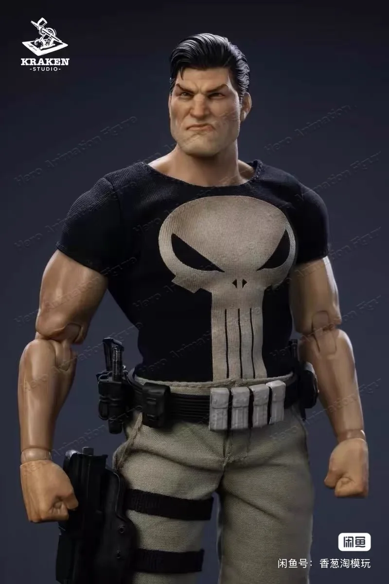 

In Stock KRAKEN STUDIO Criminal Avenger Punisher 1/12 Deluxe Edition Standard Edition Action Figure Model Toy Collection Series