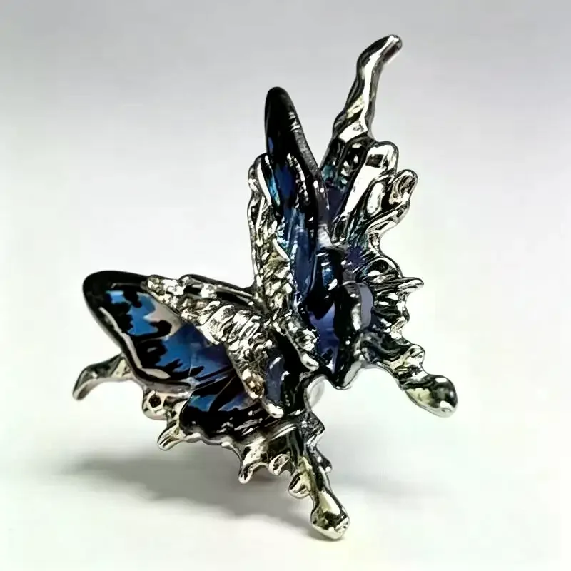 Creative Butterfly Earphone Clips Headphone Accessories Artificial Crystals Earphone Decorations Perfect For Daily Use Parties