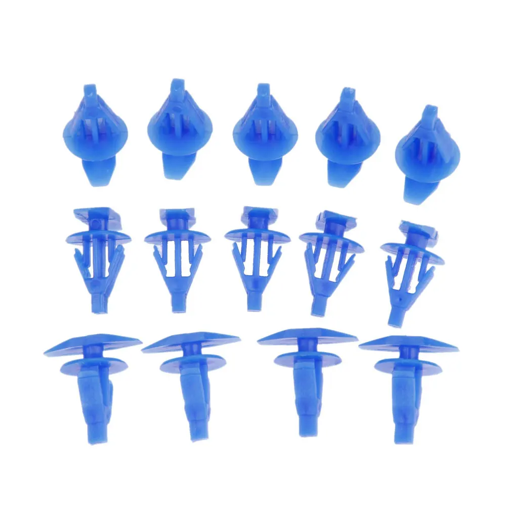 100PCS Window Door Sealing Strip Auto Fasteners Car Door and Weatherstrip Retainer Clips for VW Honda Toyota Nissan Universal