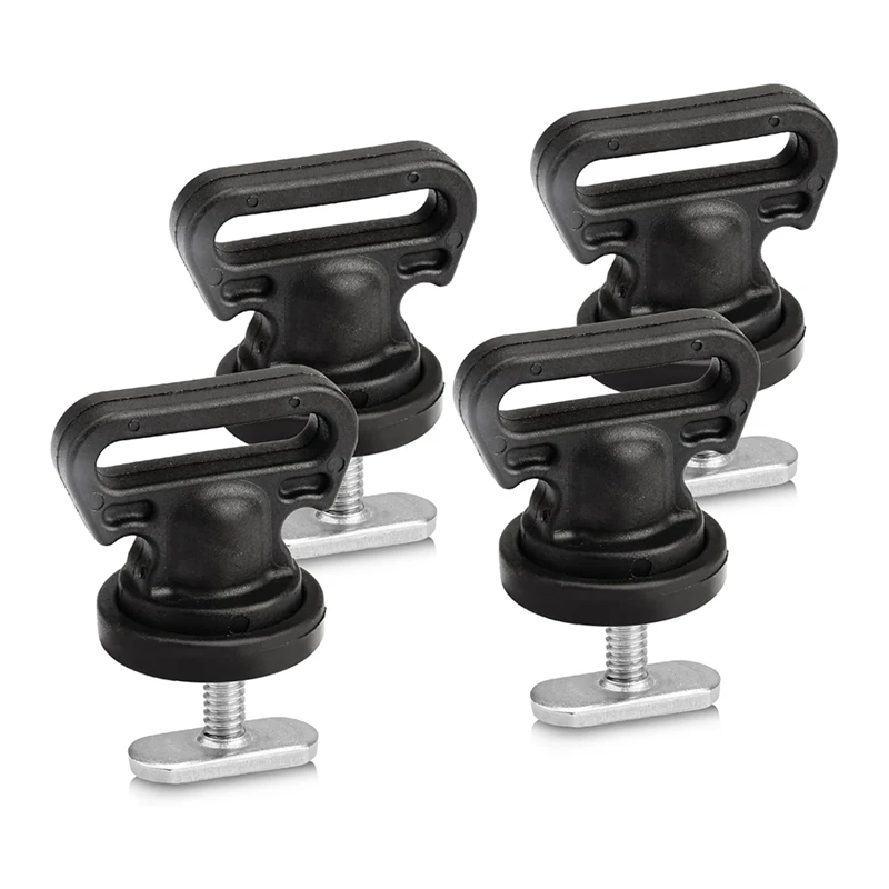 

ABVB-4 Pack Kayak Track Mount Tie Downs For Kayak Accessories Securing For Kayak Canoe Boat