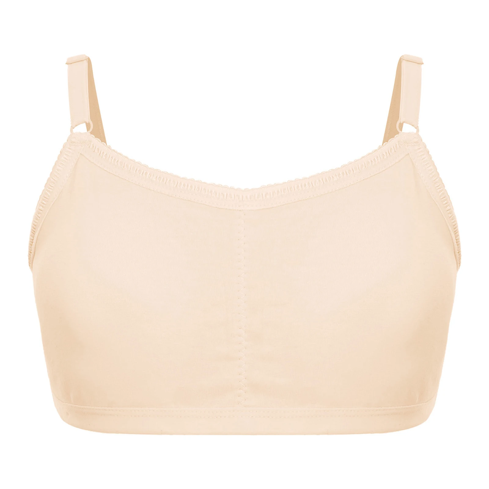 Girls Puberty Underwear Teenage Clothes Ruched Vest Ballet Dance Tops Removable Chest Pads Bra Kids Ballerina Dance Costumes