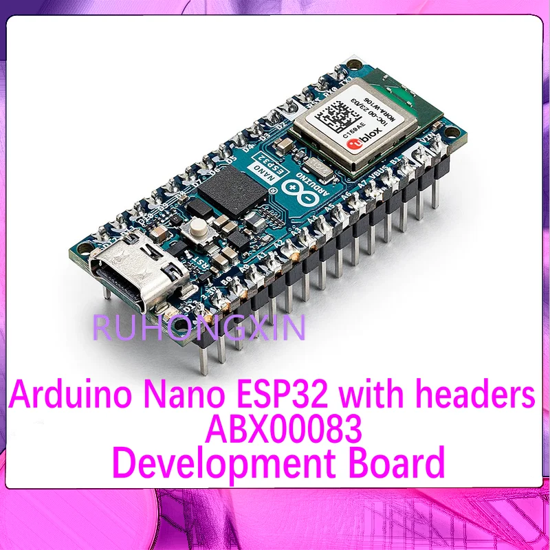 Arduino Nano ESP32 with headers ABX00083 Nora-w106 ESP32-S3 Development Board