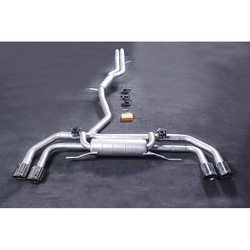 

It is suitable for 16-18 Audi Q7 3.0T modified electronic valve remote control valve exhaust pipe muffler sound wave