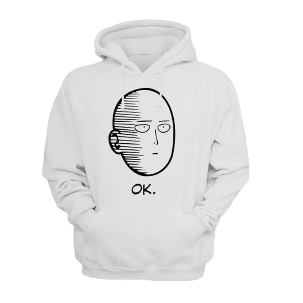 

Anime New Autumn Fashion One Punch Man Printed Hoodies Sweatershirt Print Casual Hip Hop Sweatshirts Unisex Jacket Loose Coats