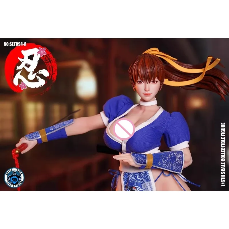 

Pre-sale SET094 1/6 Scale Female Ninja Moveable Eyeball Head Sculpt Silicone Steelskeleton Super Flexible Action Figures Body