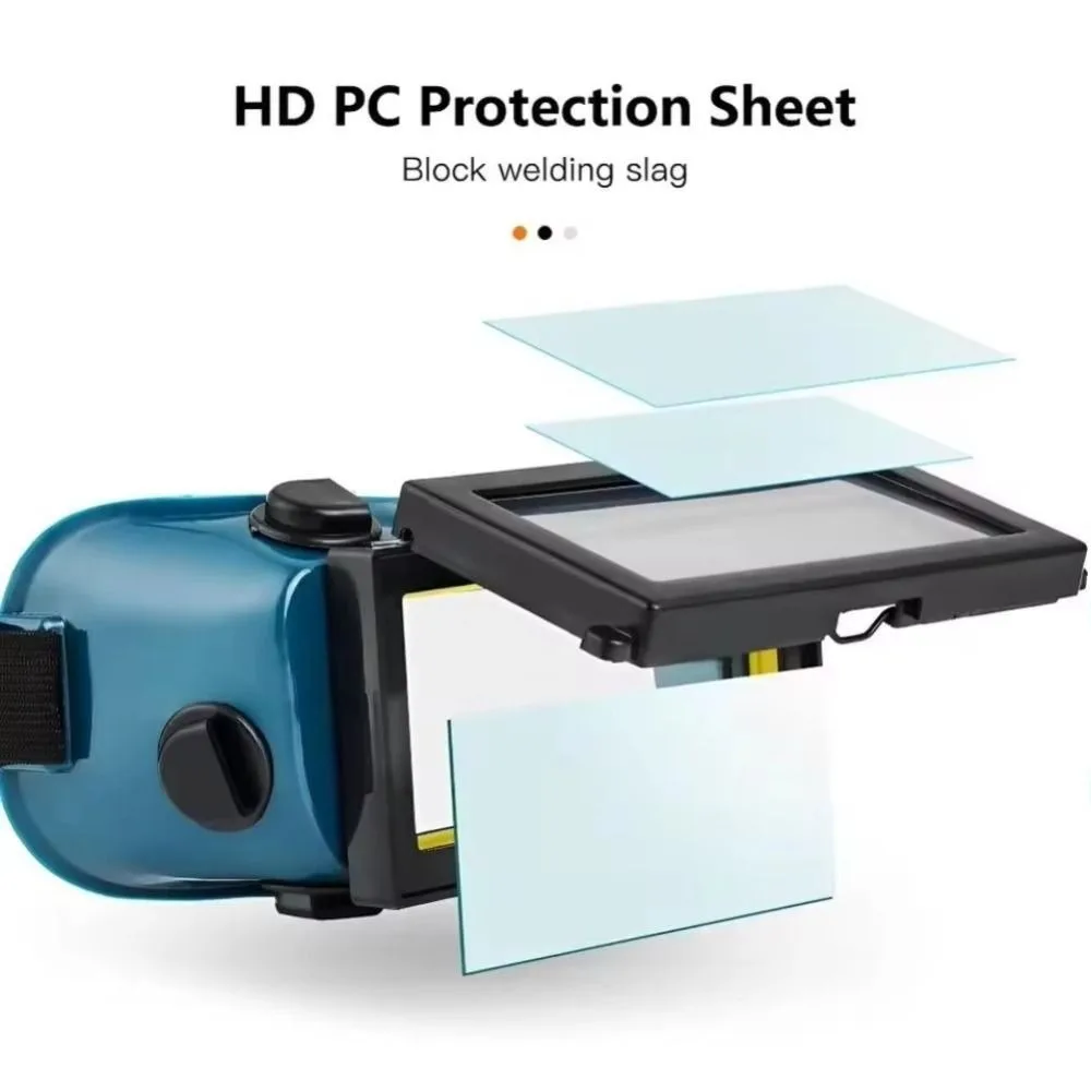Simple Welding Eye Mask Protect The Eyes Face Protection Auto-Darkening Eyes Mask Argon Arc Professional Eye Cover