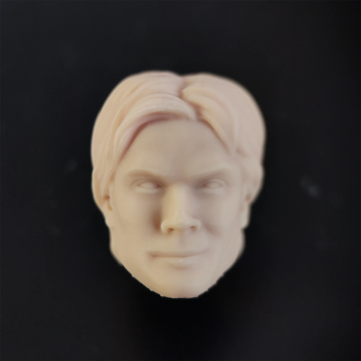 

HL1158 1/12 Scale Unpainted Ian Damon Head Carving Sculpt Model Toys