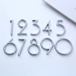 Self Adhesive House Number Sticker Door Number Plate for Apartment Office Home Street Mailbox Label Address Sign