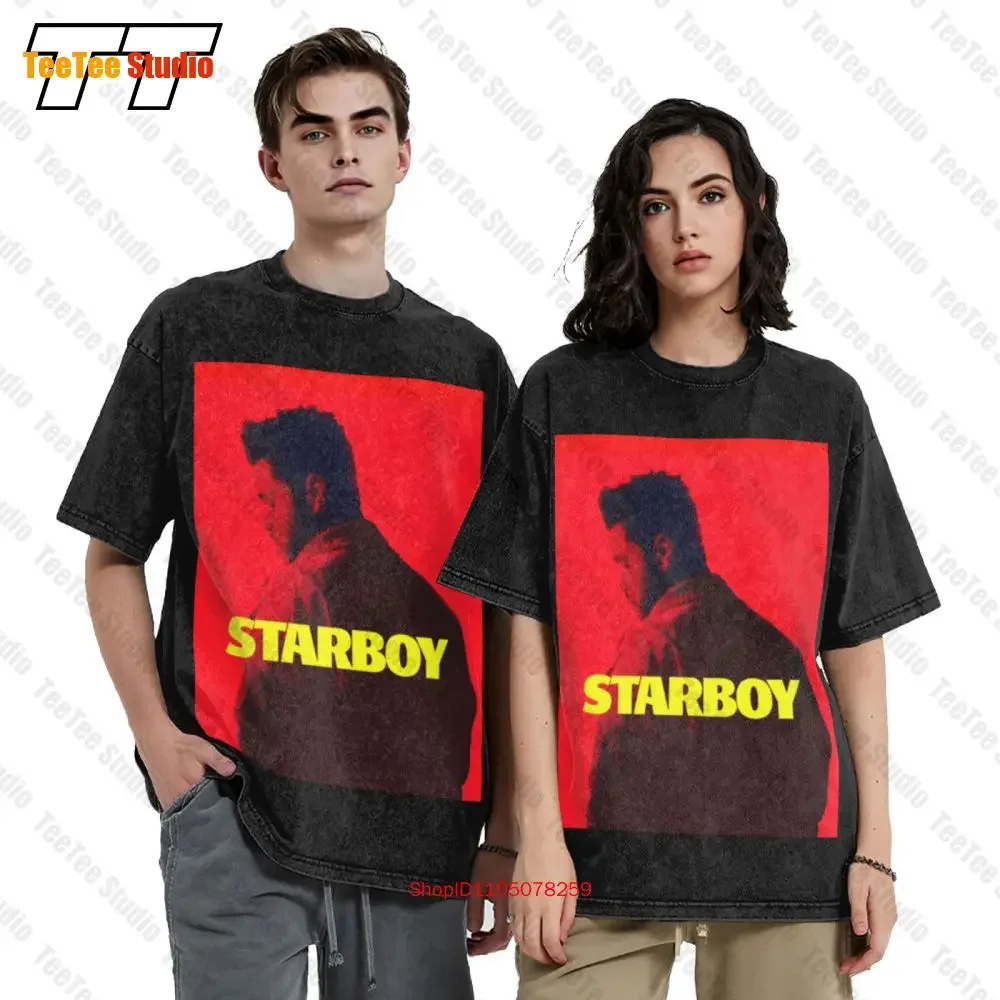 Starboy Weeknd Xo Daft Musicpunk Poster Vintage Oversized T-Shirt THNR