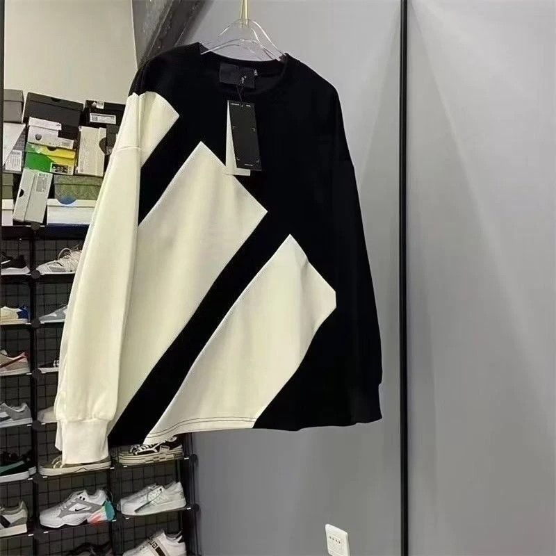 春と秋の女性用プルオーバートップス、ゆったりとしたベーシックで安いカジュアルな韓国風服、高品質Y2Kスタイルのゆったりとしたレディーススウェットシャツ