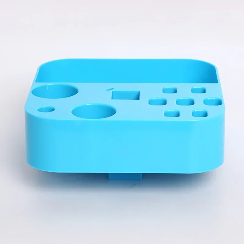 Caja de almacenamiento multifuncional para herramientas de peluquería, soporte para tijeras de corte de pelo, organizador, caja de herramientas de estilismo, maquillaje de belleza