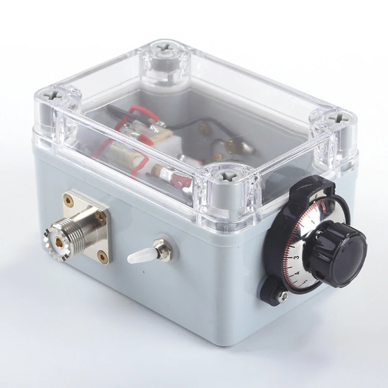 MRA135 C-Type Adjustable Shortwave Antennas, Reduction-Drive Fine Tuning and 0-6 Reference Scale for Low-Power QRP Radio D2RC