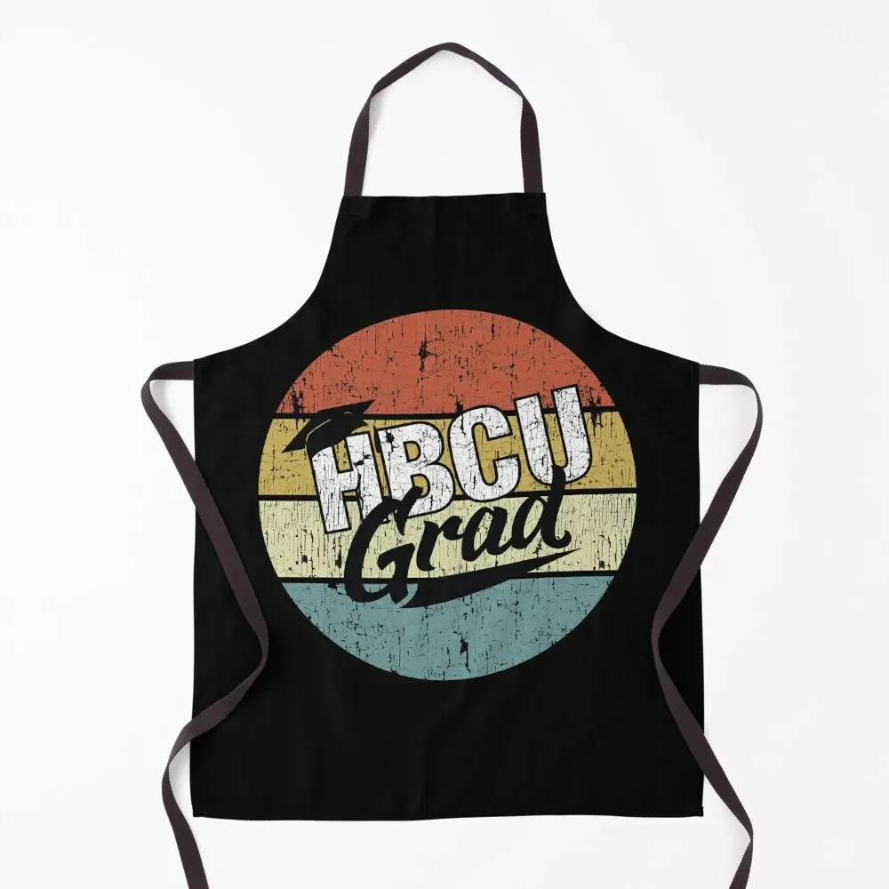 

HBCU Grad With Cap Vintage Apron Hairdressing Men's Kitchen Apron