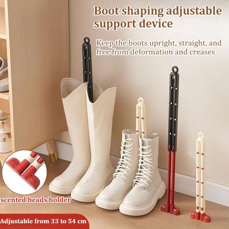 

1 шт., подставка для ботинок, женский кронштейн для ботинок, противоскользящая морщинистая складка, дезодорирующая обувь, опора для носка, длинные ботинки, формирователь