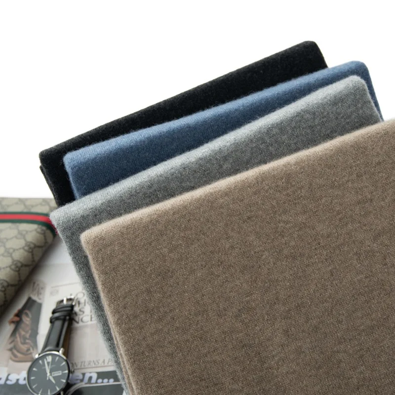 سلس سطر واحد جاهز للارتداء% رداء علوي من الصوف بسيط جولة الرقبة الرجال سترة حجم كبير الأعمال محبوك قاعدة قميص #3