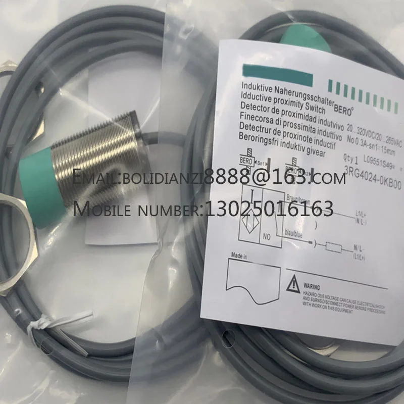 

The brand-new original sensor 3RG4024-0AG01 3RG4113-3AG01 One year warranty in stock