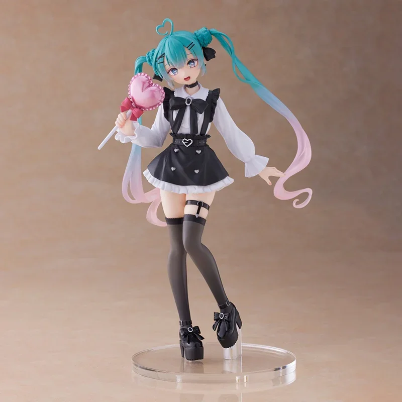 Original TAITO Hatsune Miku VOCALOID Boxed Anime Figure Cute Kawaii Fashion Subclture PVC PVC Collectible Model Doll Toy Gifts