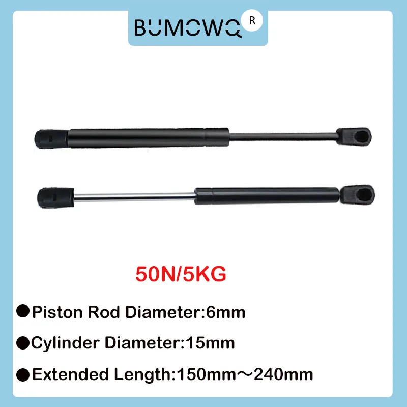 

1PC 150mm-240mm 5kg/50N Universal Strut Bars Furniture Strut Bar Kitchen Cabinet Hinge Gas Shock Absorber Hydraulic Lift