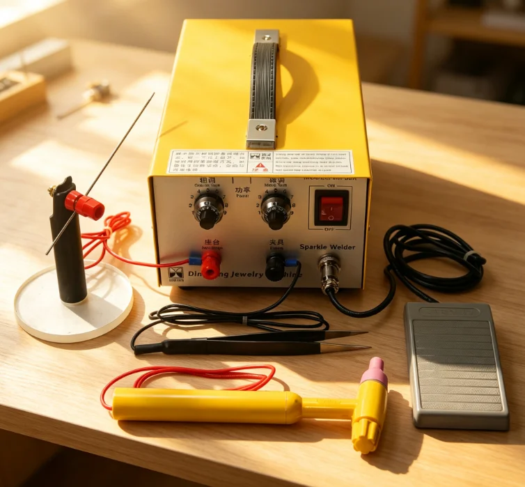 Handheld Laser Spot Welder Jewelry Gold - Spot Laser Welder DX-30A Handheld Pulse