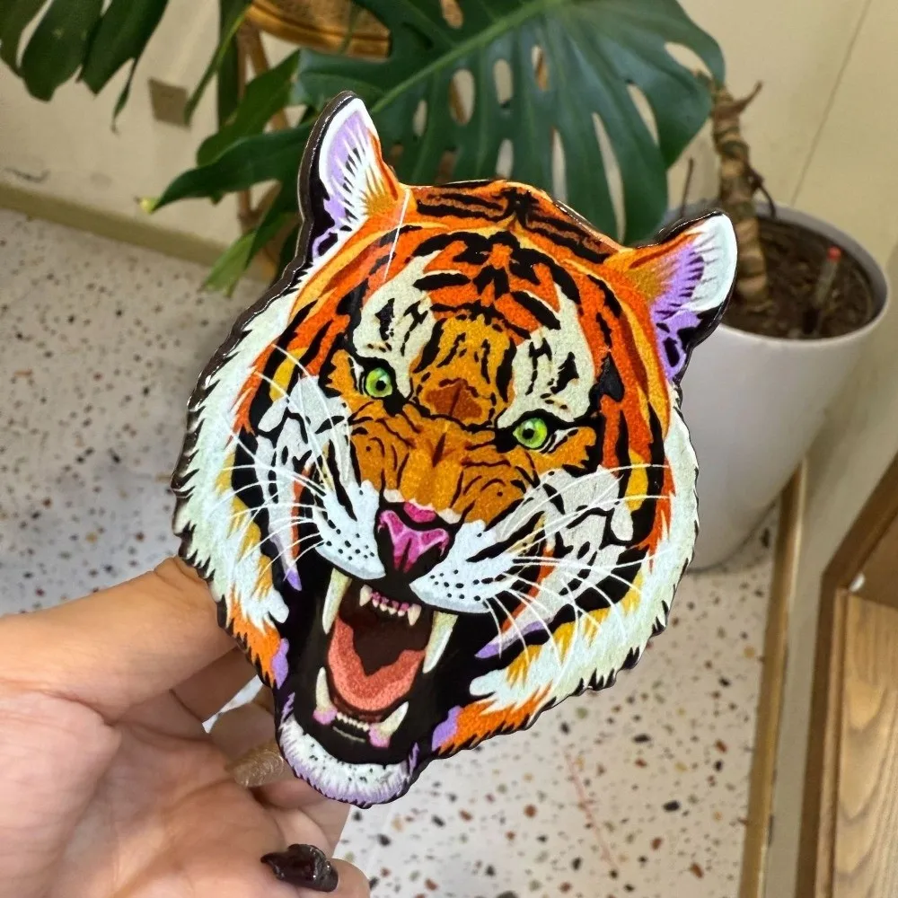 

Personalized Acetic Acid Acetate Animal Hair Claw Cheetah Y2k Cartoon Hair Clip Hair Accessories Headdress Shark Clip Girl
