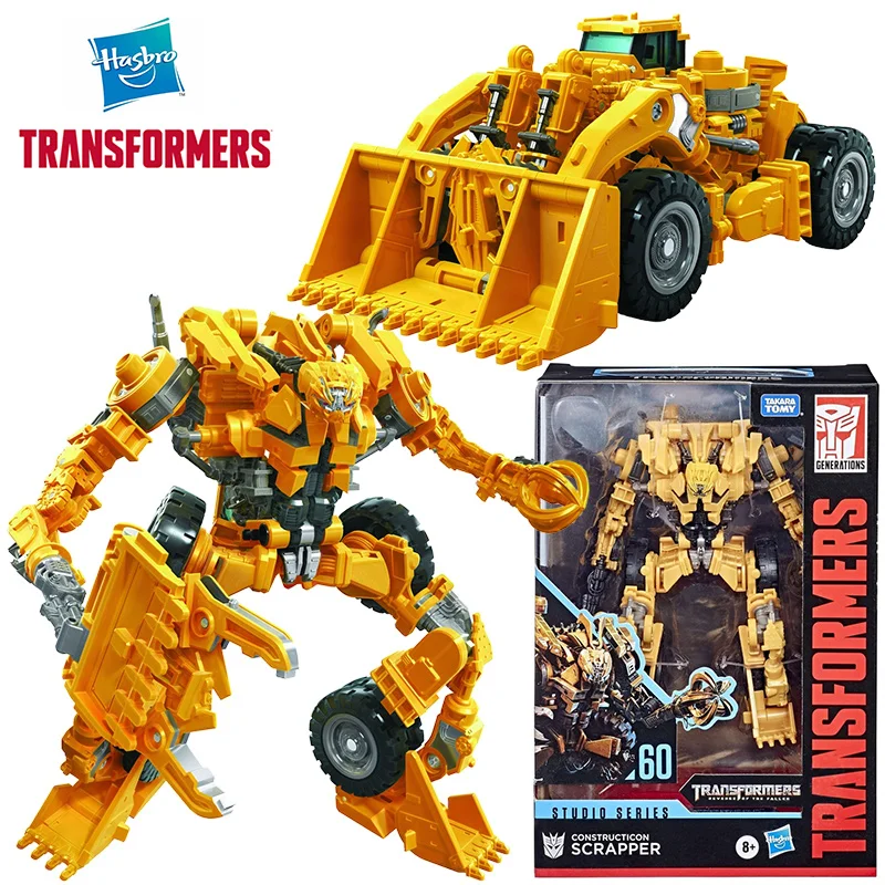 

Hasbro Transformers Studio Series SS60 Scrapper Constructicon 18Cm Voyager Classs Anime Original Action Figure Model Toy Gift