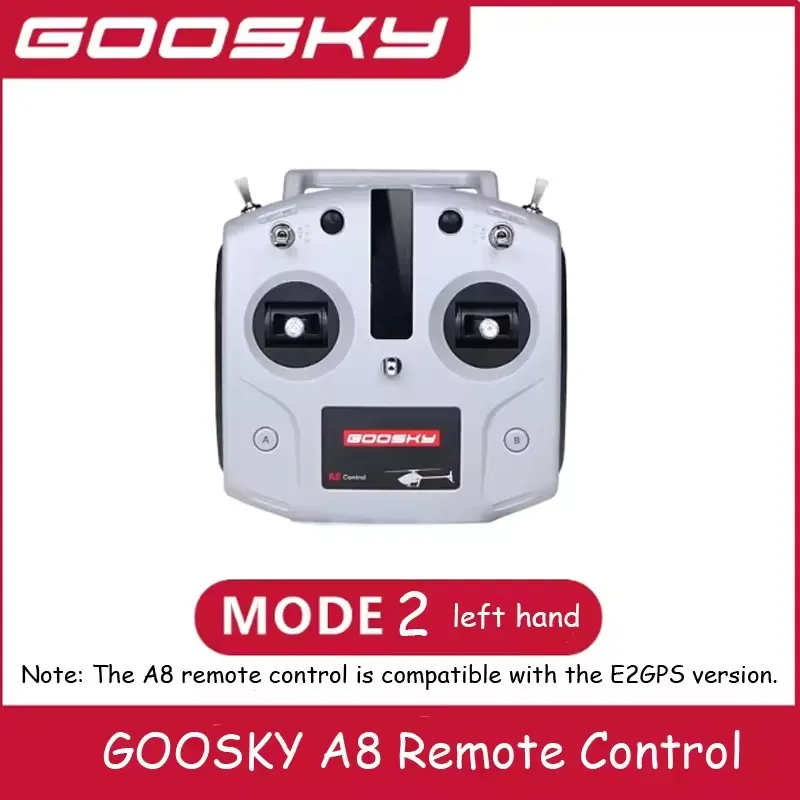 

GOOSKY E2 GPS Rescue Edition A8 Remote Control MODE 2-1 Left-Right Hand Helicopter GT050067
