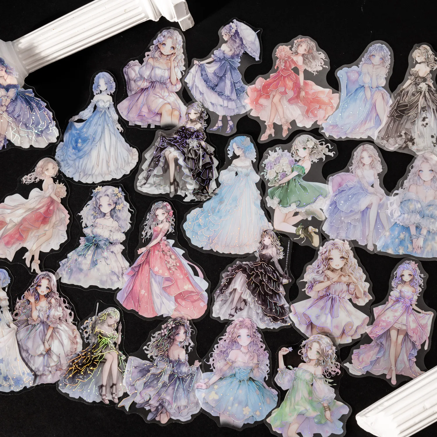 

10 шт./лот кавайные канцелярские наклейки принцесса побег план дневник декоративные мобильные наклейки Скрапбукинг DIY ремесленные наклейки