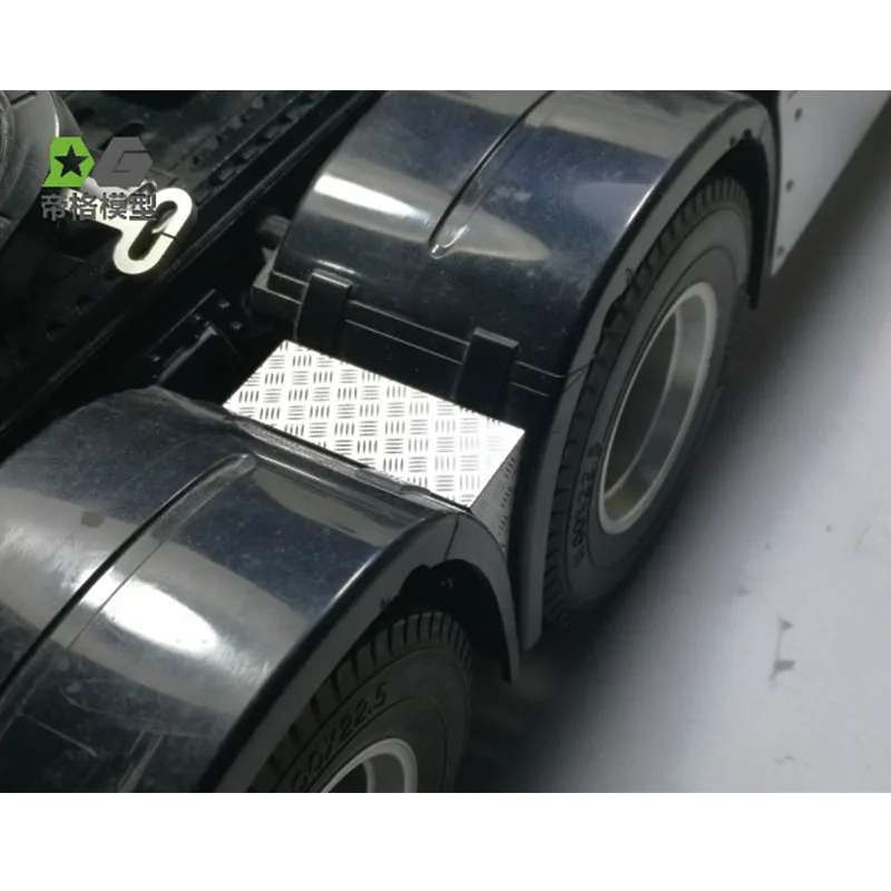 RC 1/14 Truck Tractor Head Decorative Board Skateboard for Tamiya DIY Parts