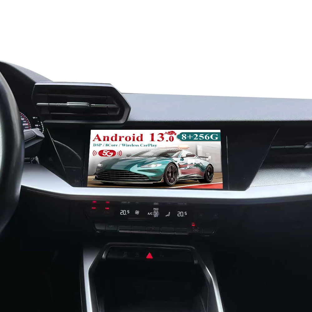 10.1 inch auto carplay For Audi A3L 2021 to 2025 Car Android 13.0 Radio Multimedia Player GPS navigation touch screen Head Unit