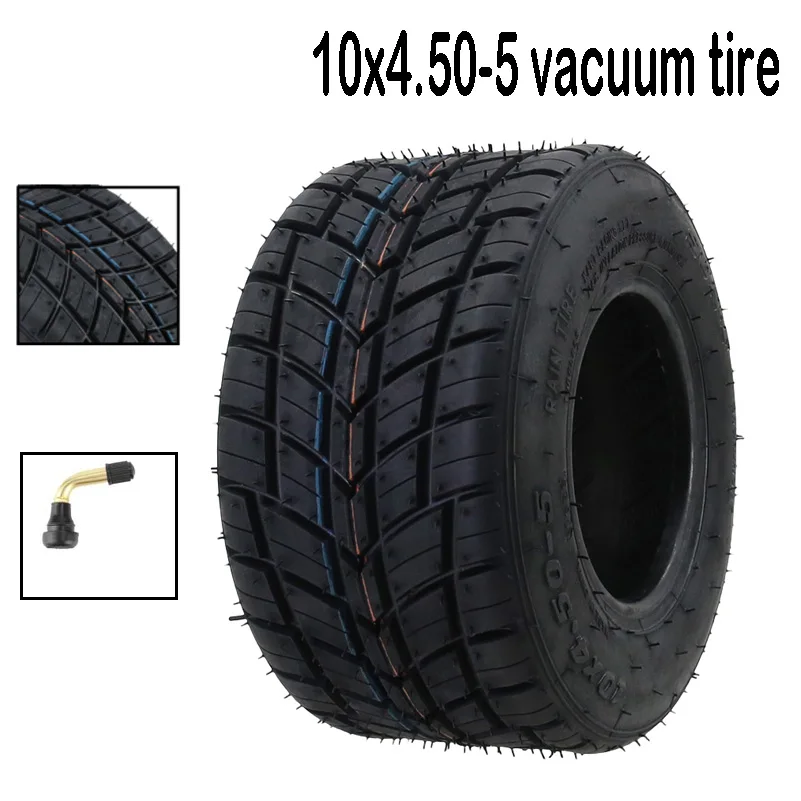 

Vacuum Tyre Go Kart Tire 10x4.50-5 Tubeless Tire For Go Kart Knobby Scooter ATV Tire 10*4.50-5