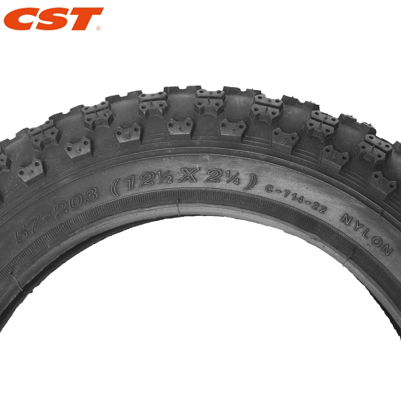 CST Bicycle tires 1/2 X 2 1/4 ( 57-203 )Child Car Tire Electric Scooters 12Inch ST1201 ST1202 E-Bike Tyre