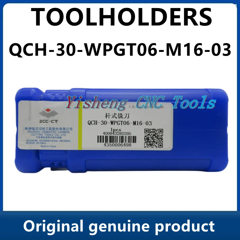 ZCC Tool Holders QCH-30-XPHT30-M16  QCH-30-WPGT06-M16-03  QCH-30-SDMT09-M16-03