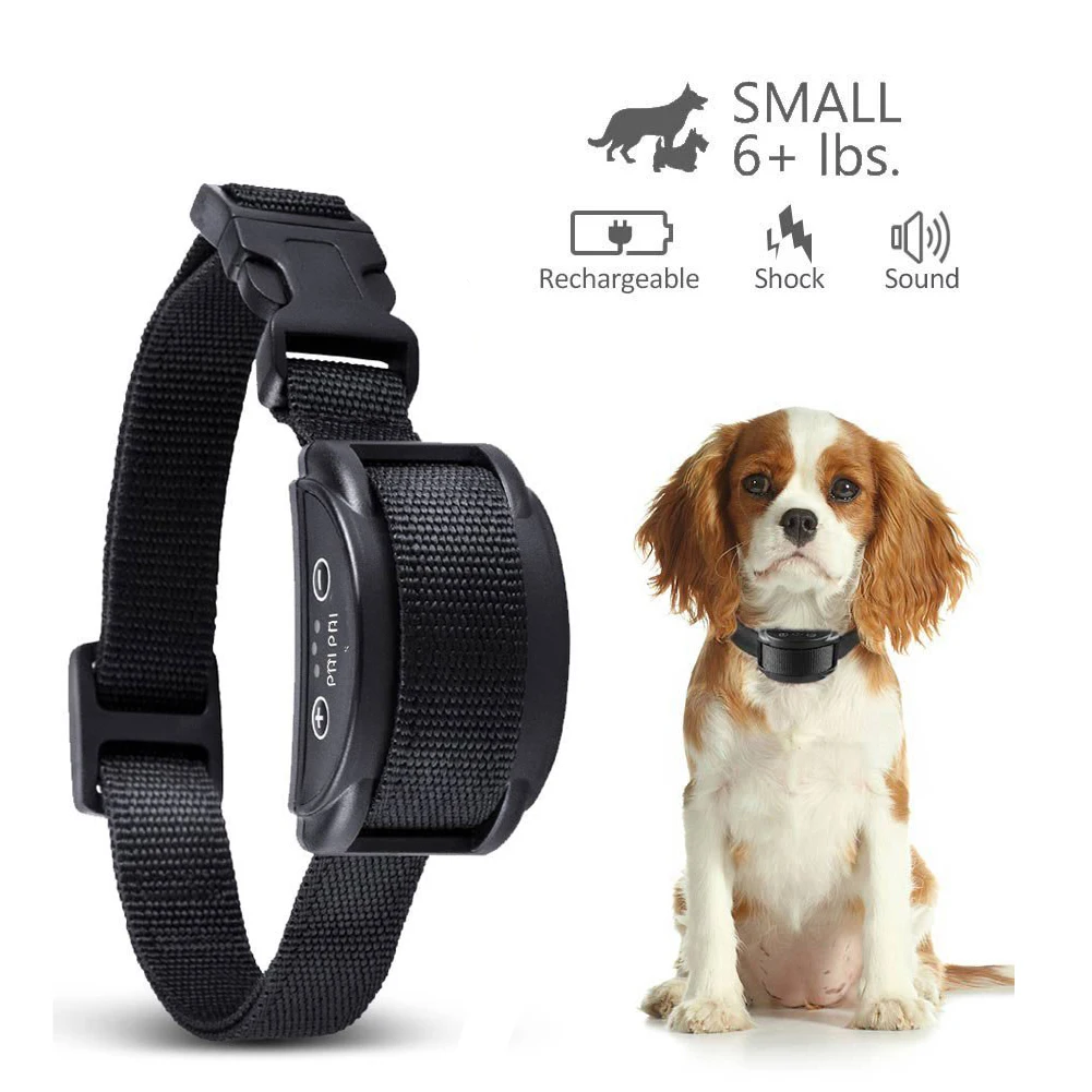PaiPaitek Static Shock Beeper Dog Rechargeable No Bark Pet Anti Barking Device Anti Bark Collar Dog