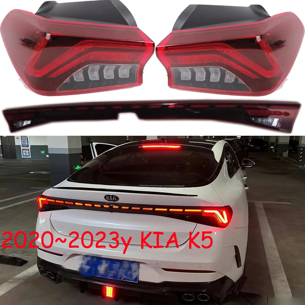 

1pcs car accessories bumper tail light KIA optima K5 taillight LED fog Taillamp Reflector 2020~2023y