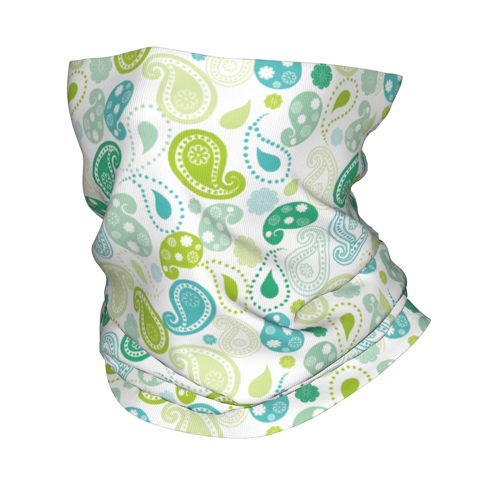 

Многофункциональный шарф-бандана с ретро-узором пейсли, разноцветный, для кемпинга, унисекс, в стиле бохо, с цветочным принтом, повязка на голову, согревающая.